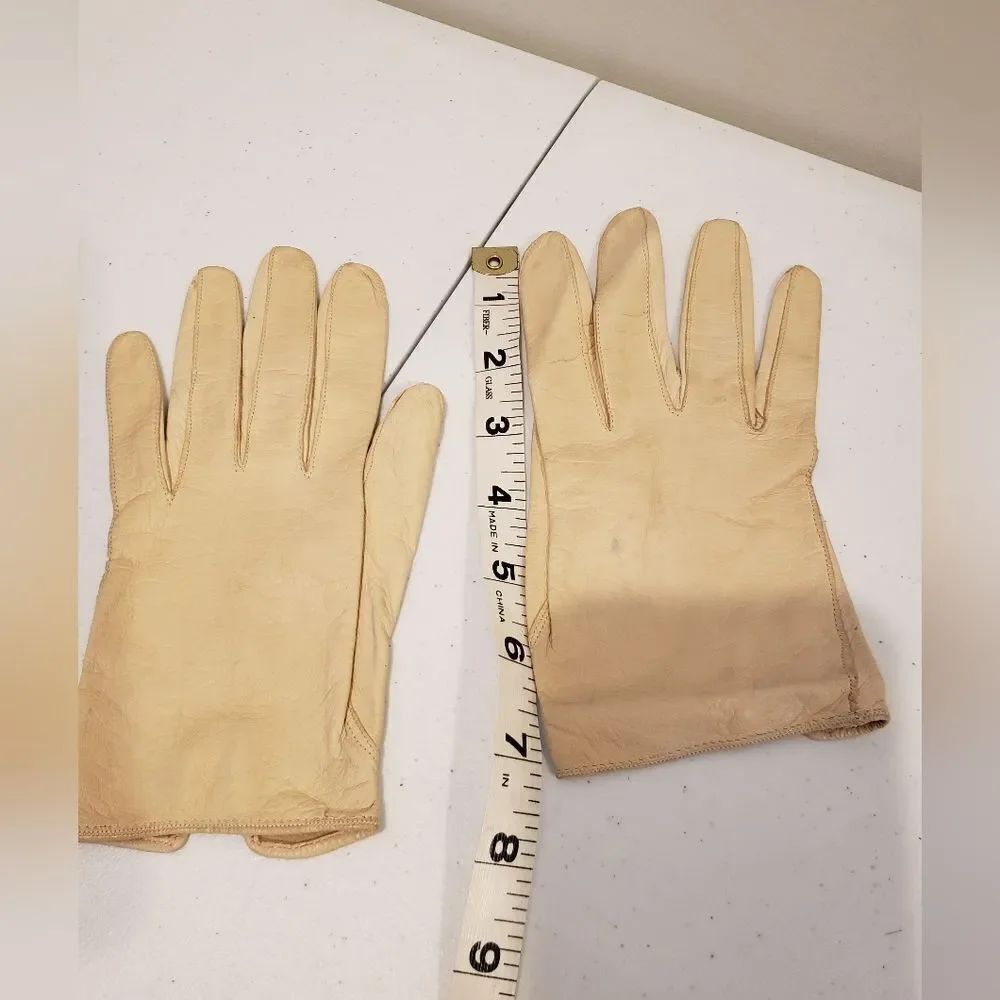 Leather Gloves Made In France - Picture 3 of 5